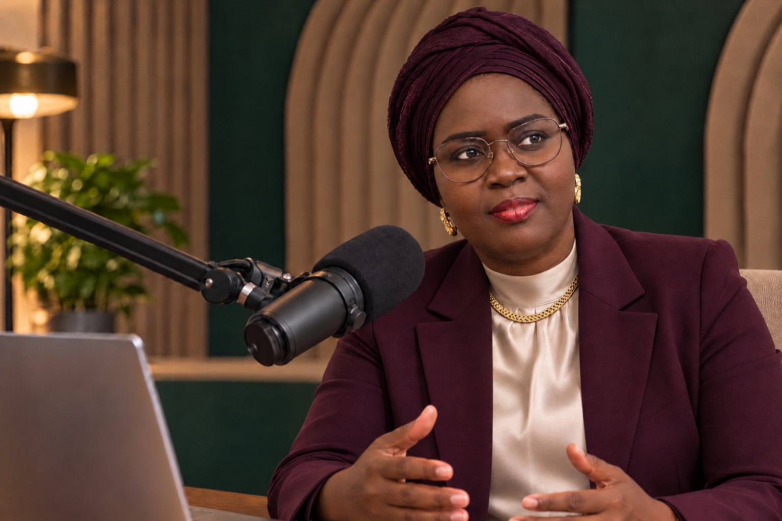 Mame Diarra Bousso DIENG au micro de Matv.officiel